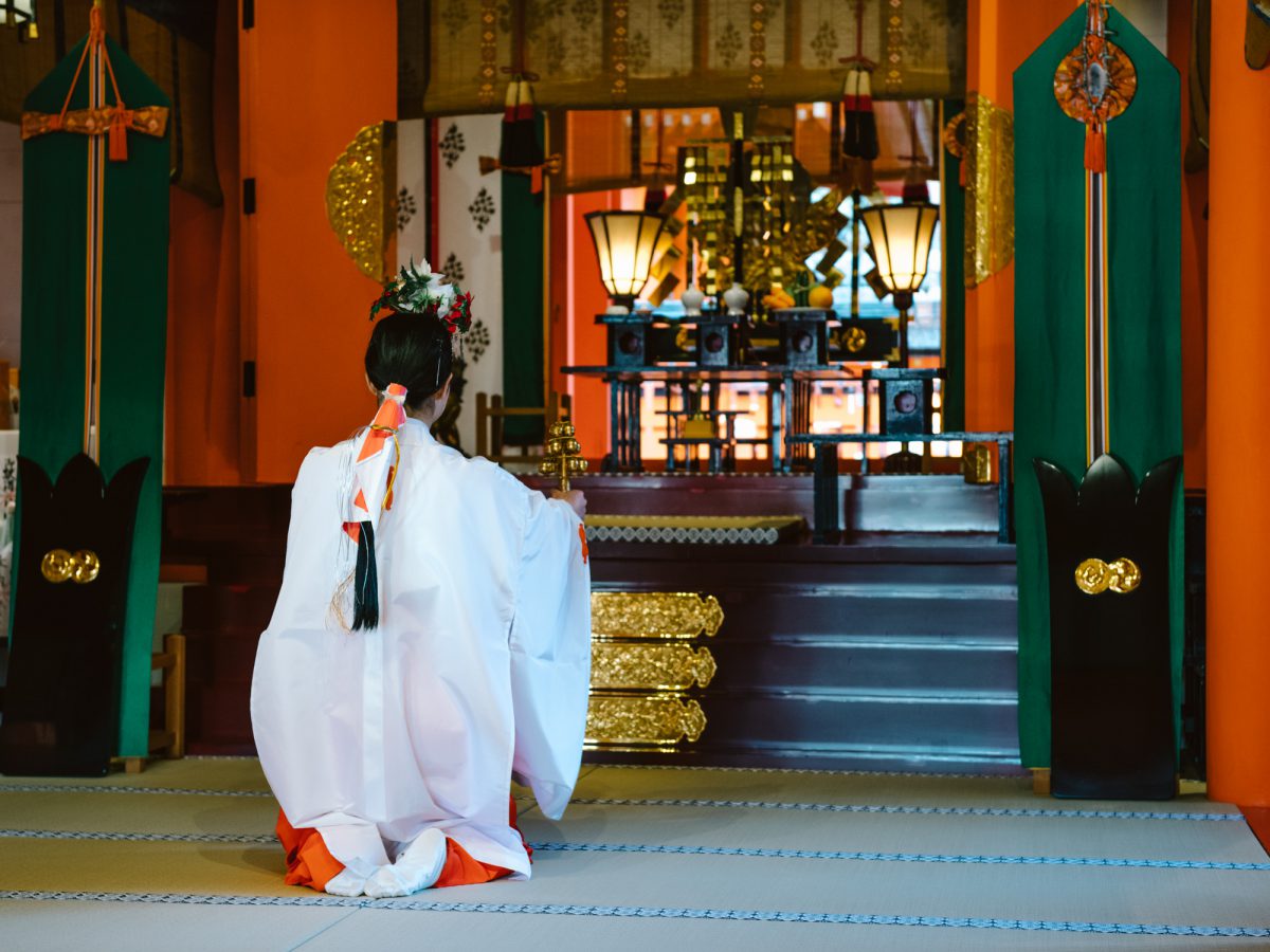 An official visit -Kumano Nachi Taisha Shrine-